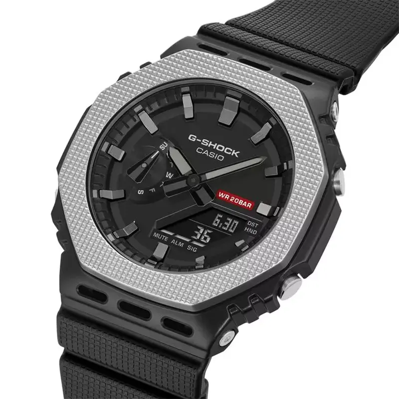 Casio G-Shock G-steel Black Metal CasiOak Men’s Watch- GM-2100BM-1A